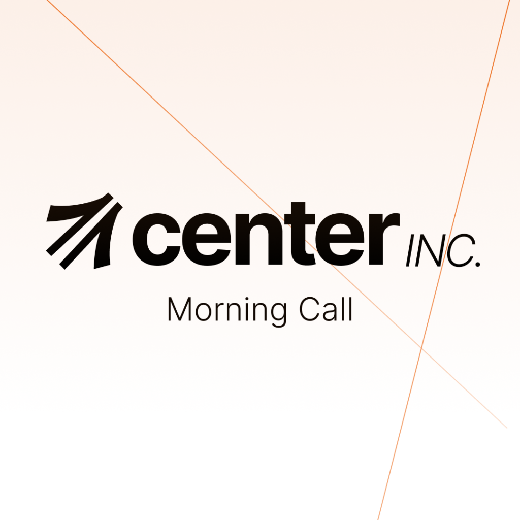 Morning Call – 14/08/2026